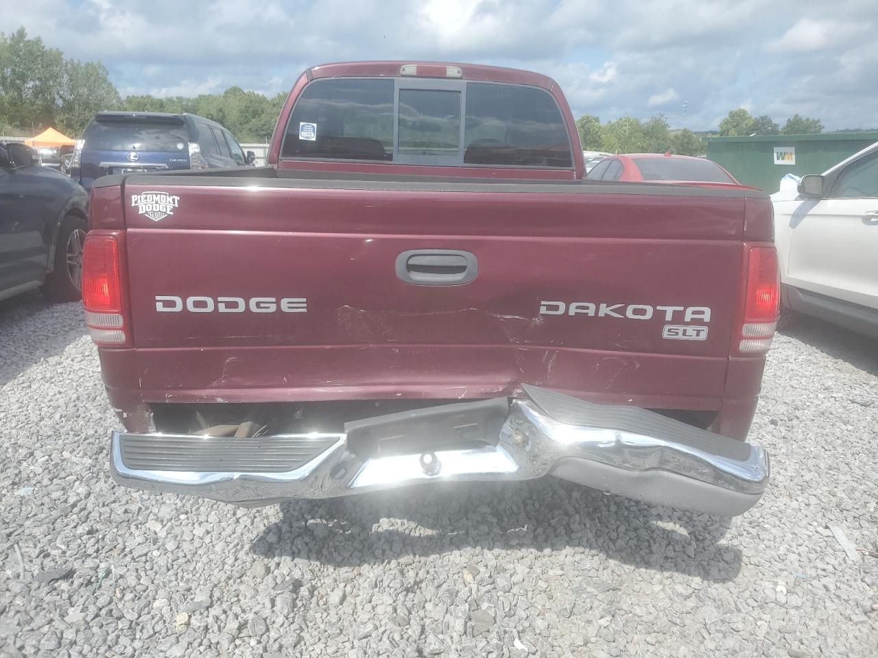 2003 Dodge Dakota Quad Slt VIN: 1D7HG48X43S308567 Lot: 65766935