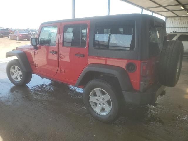  JEEP WRANGLER 2014 Czerwony