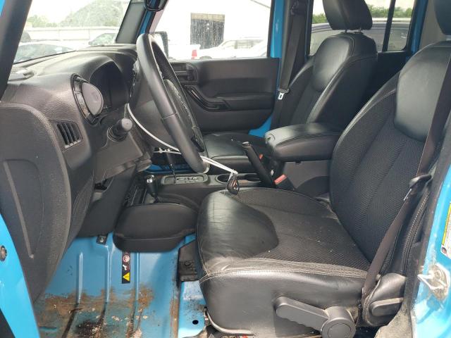 Parquets JEEP WRANGLER 2017 Blue