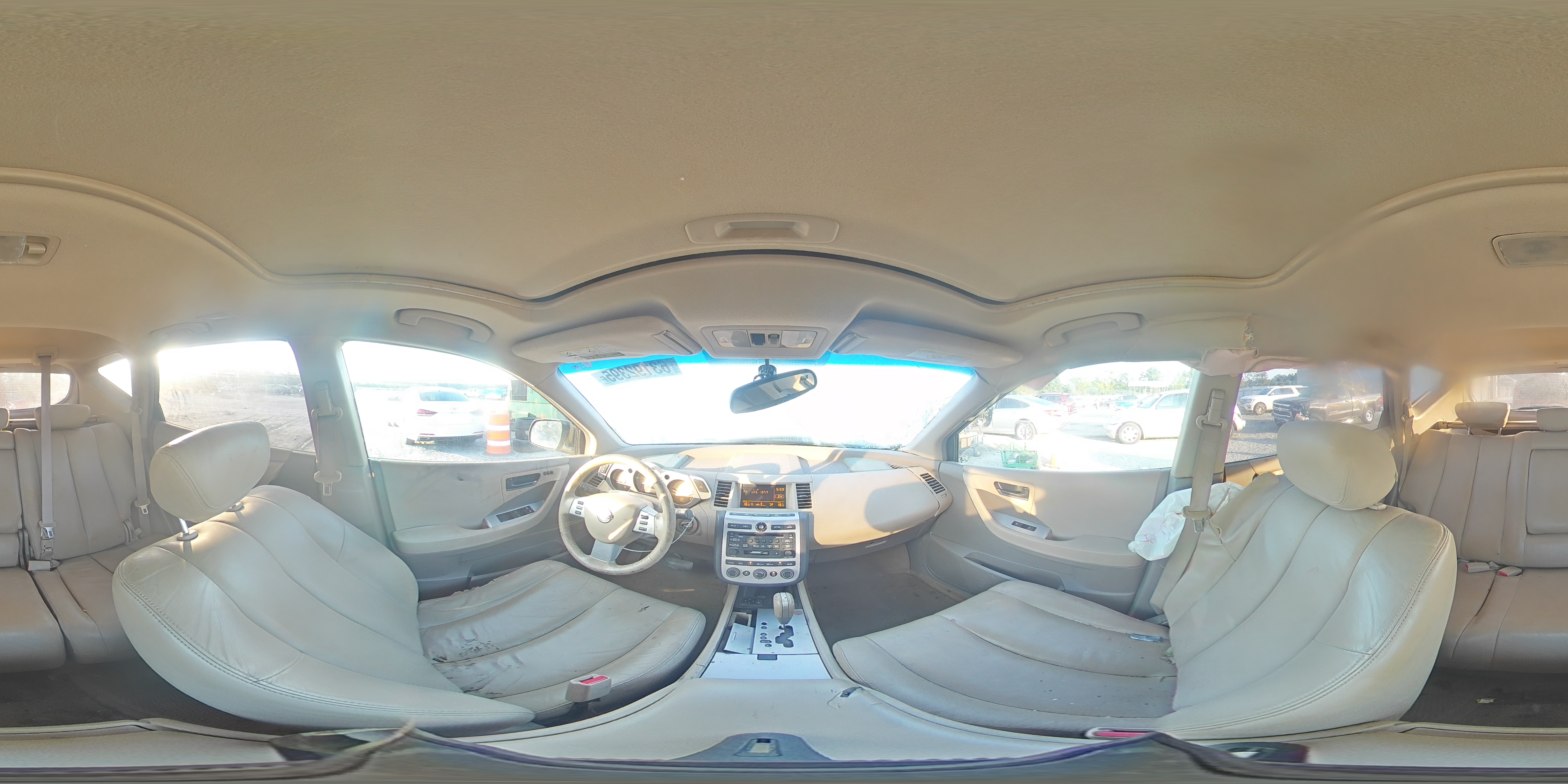 2005 Nissan Murano Sl VIN: JN8AZ08T25W302021 Lot: 63192395