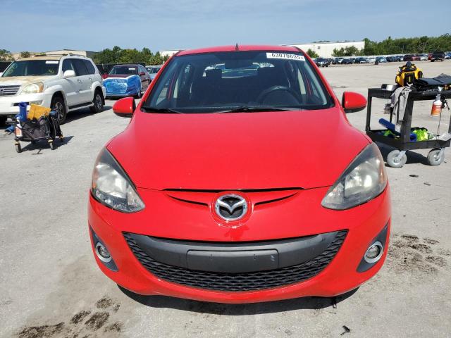 Hatchbacks MAZDA 2 2012 Czerwony