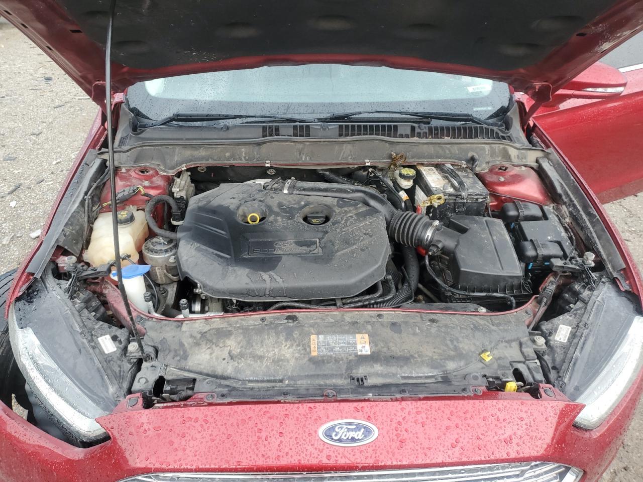 2015 Ford Fusion Titanium VIN: 3FA6P0K96FR191987 Lot: 64099485