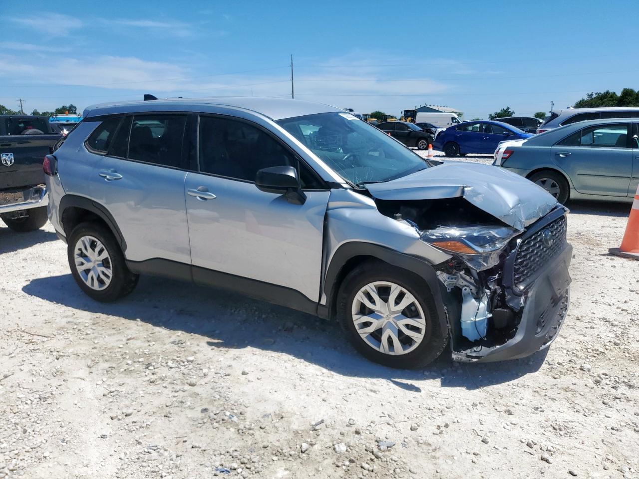 2022 Toyota Corolla Cross L VIN: 7MUAAAAG2NV035586 Lot: 66035275