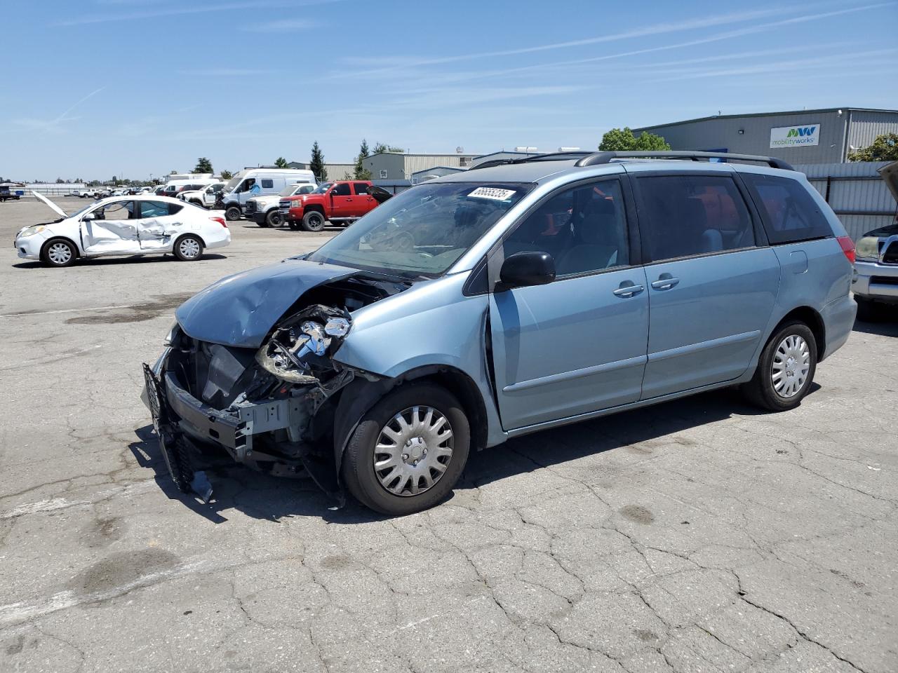 2006 Toyota Sienna Ce VIN: 5TDZA23C66S571343 Lot: 66655235