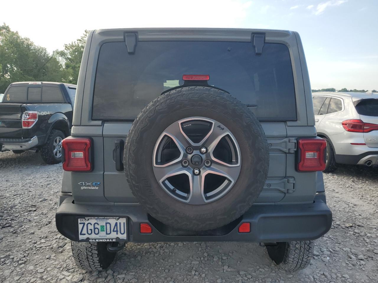 2021 Jeep Wrangler Unlimited Sahara 4Xe VIN: 1C4JJXP61MW829022 Lot: 62423295