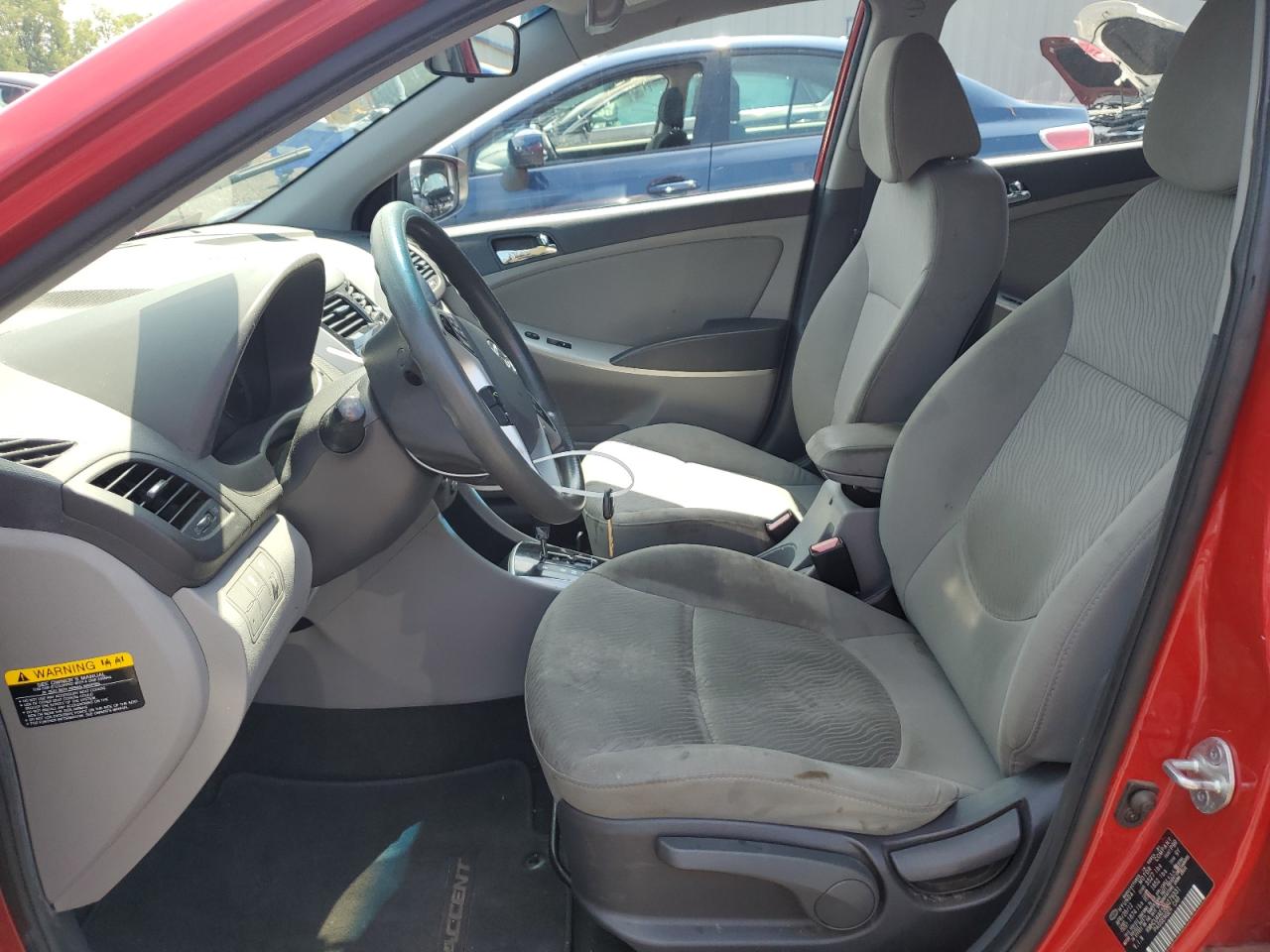 2013 Hyundai Accent Gls VIN: KMHCU4AE5DU279331 Lot: 64384325
