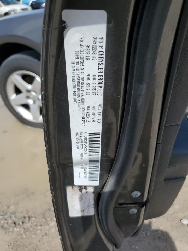 2010 Dodge Charger Sxt VIN: 2B3CA3CVXAH227410 Lot: 65039185