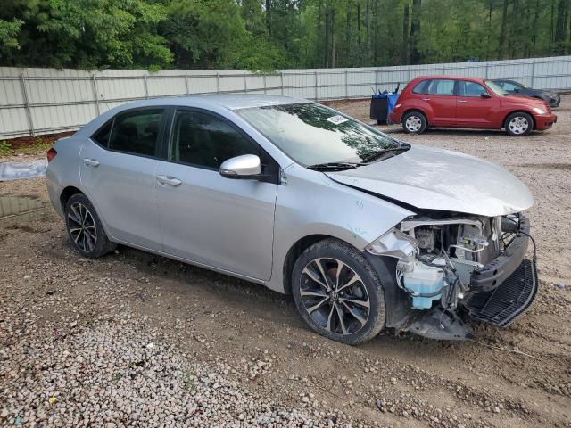  TOYOTA COROLLA 2019 Srebrny