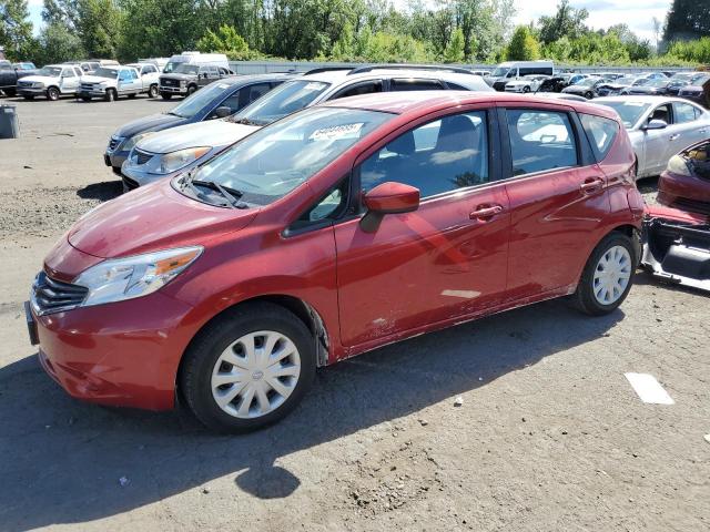  NISSAN VERSA 2015 Czerwony