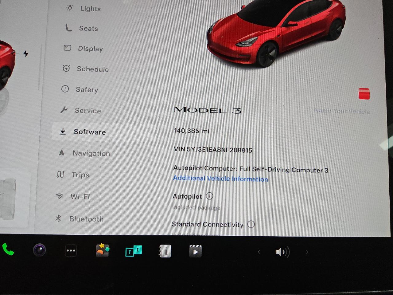 2022 Tesla Model 3 VIN: 5YJ3E1EA8NF288915 Lot: 64271745