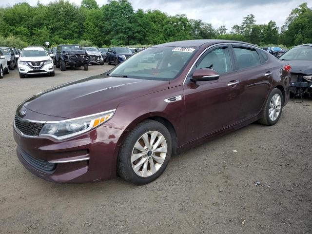 Sedans KIA OPTIMA 2017 Bordowy