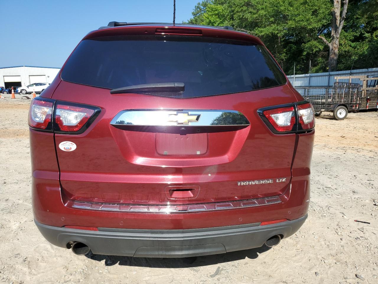 2015 Chevrolet Traverse Ltz VIN: 1GNKRJKD7FJ378539 Lot: 63492205