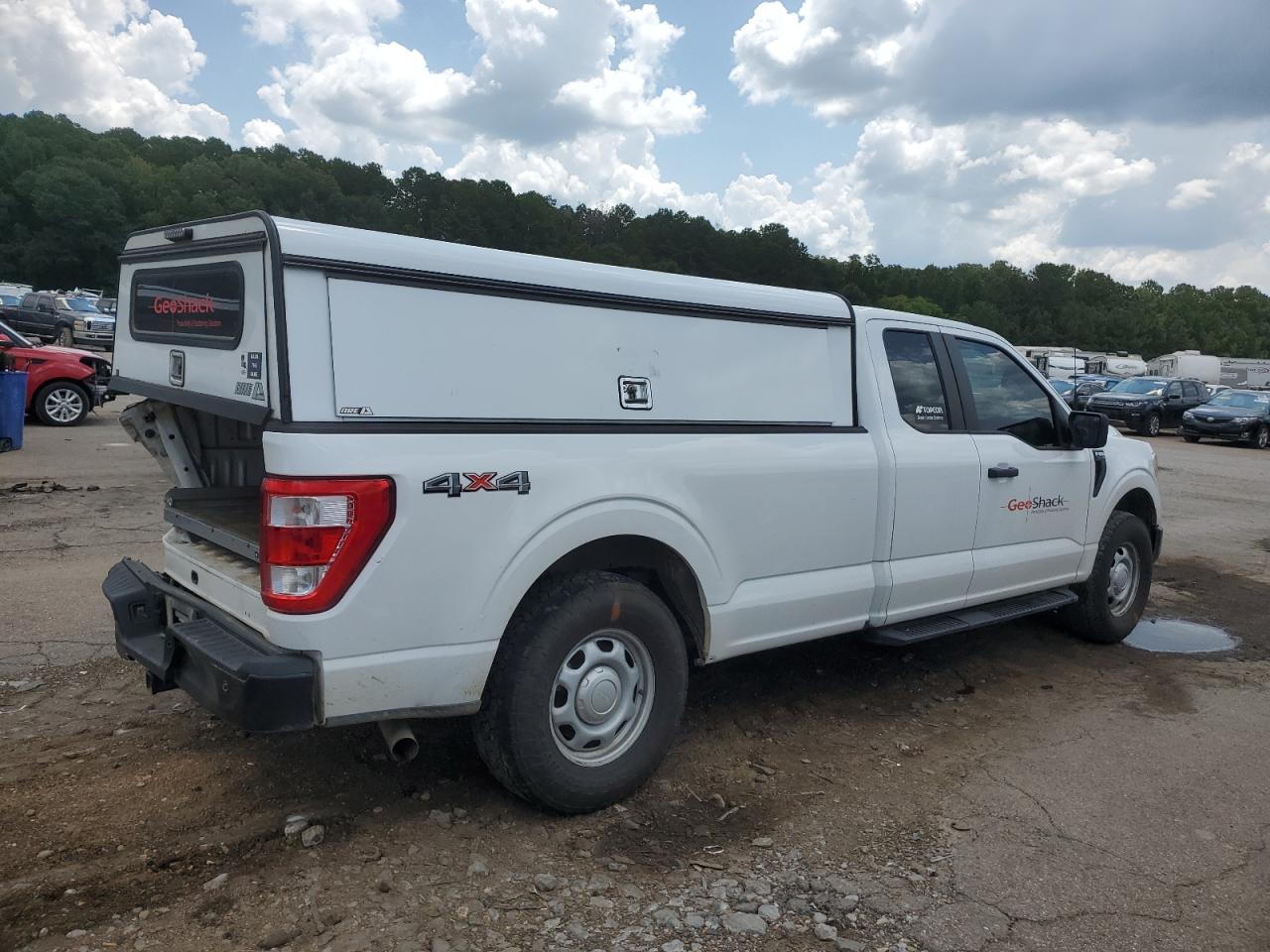 2022 Ford F150 Super Cab white null gas 1FTFX1E53NKE53007 photo #4