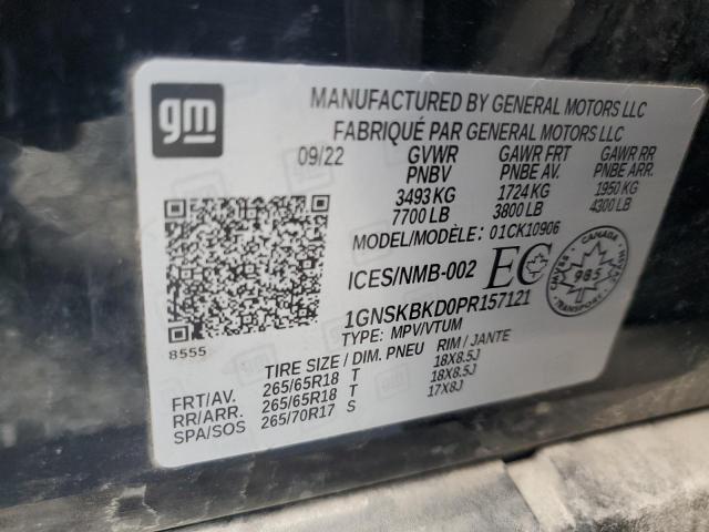 2023 CHEVROLET SUBURBAN K1500 LS  