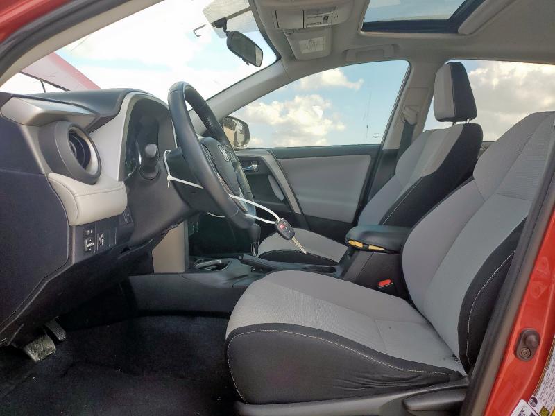  TOYOTA RAV4 2016 Красный