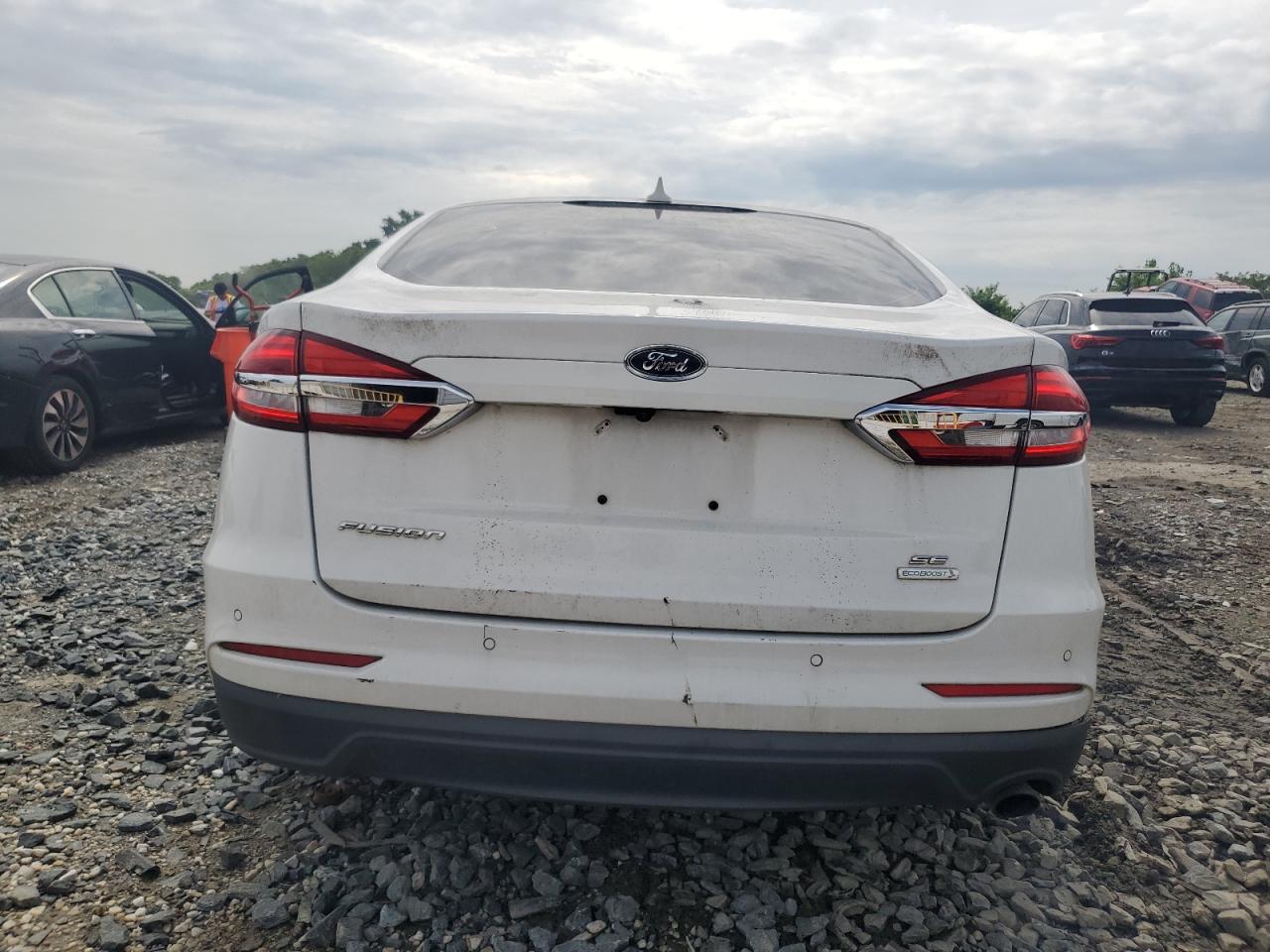 2019 Ford Fusion Se VIN: 3FA6P0HD0KR203492 Lot: 65199955