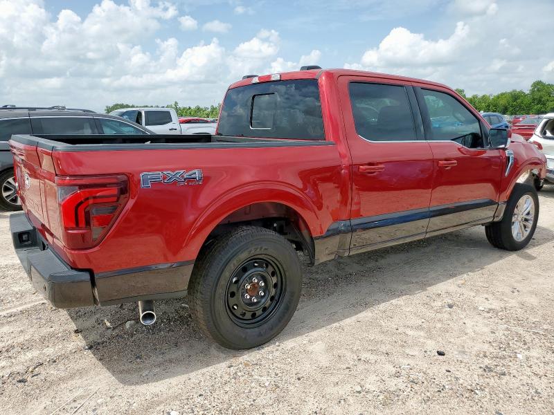  FORD F150 2024 Czerwony
