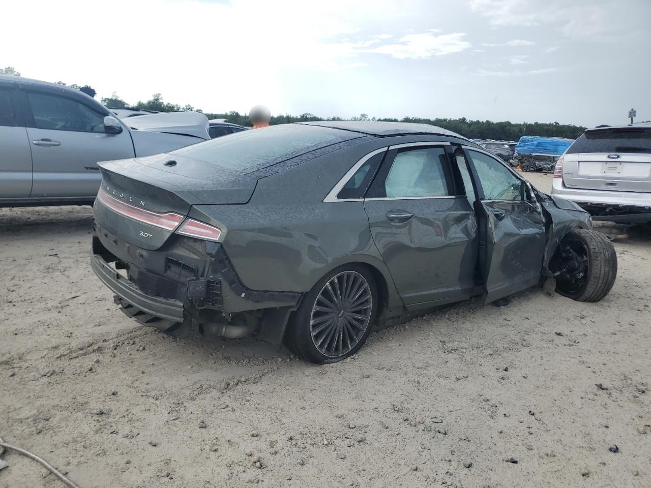 2017 Lincoln Mkz Reserve charcoal null gas 3LN6L5EC9HR613176 photo #4