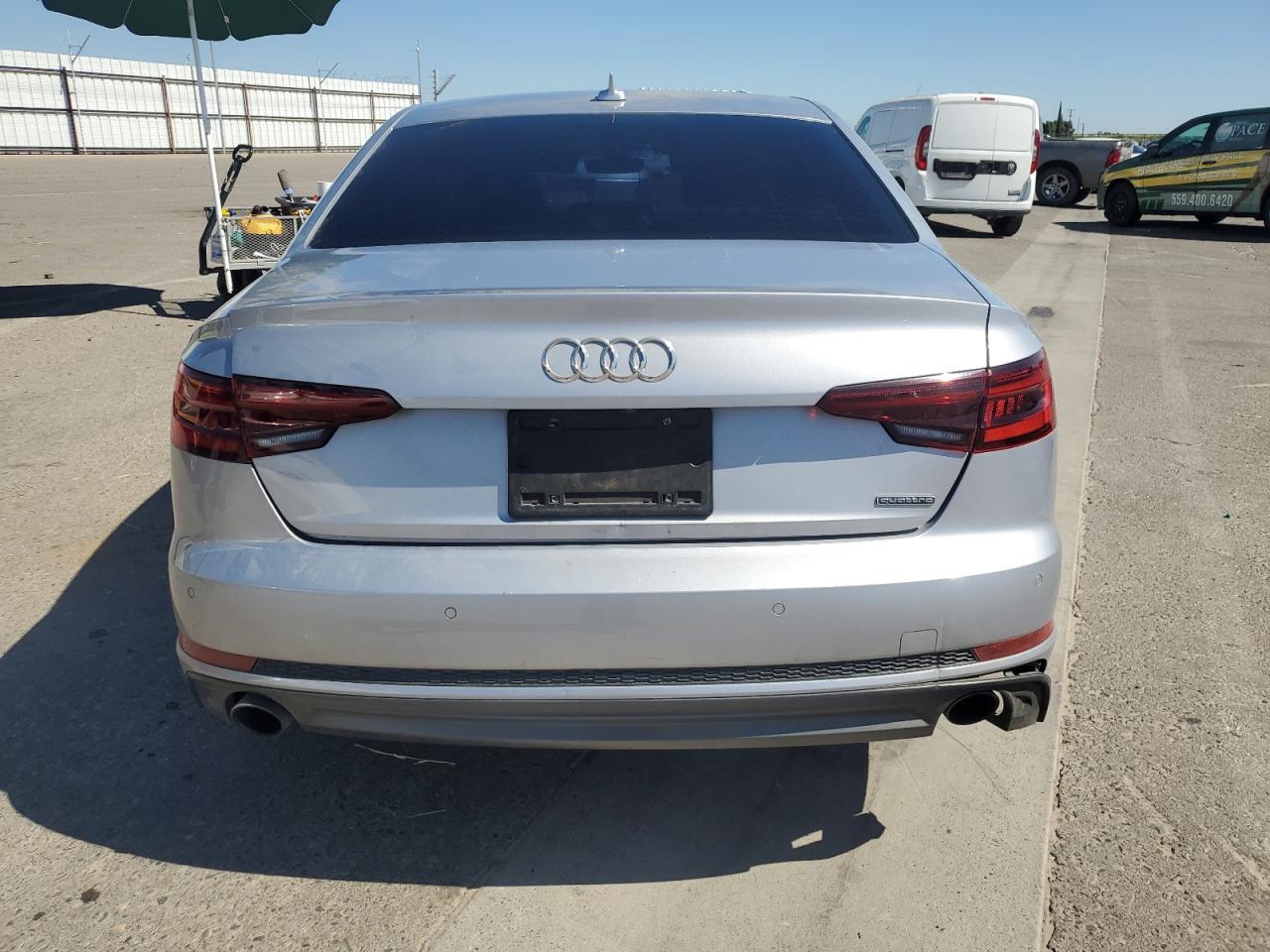 2018 Audi A4 Premium Plus VIN: WAUENAF47JA058526 Lot: 64323675