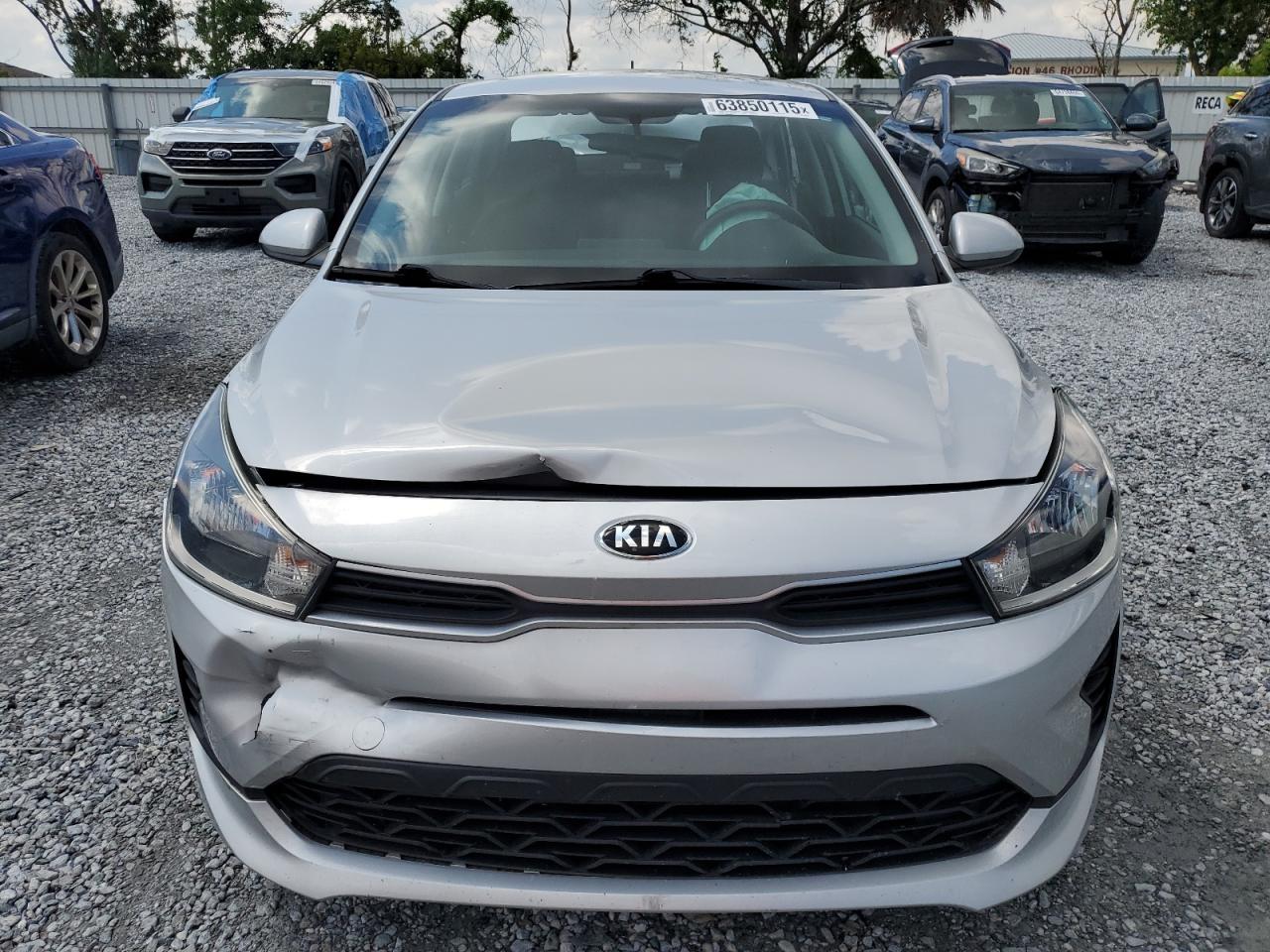 2021 Kia Rio Lx VIN: 3KPA24AD7ME383231 Lot: 63850115
