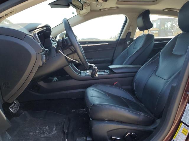 Sedans FORD FUSION 2017 Burgundy