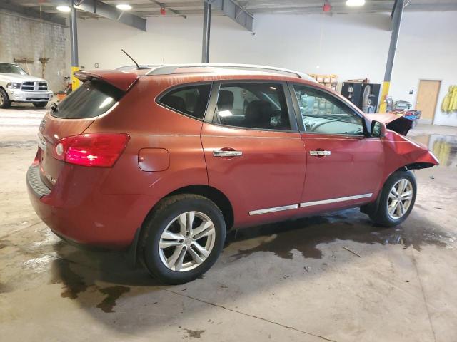  NISSAN ROGUE 2012 Czerwony
