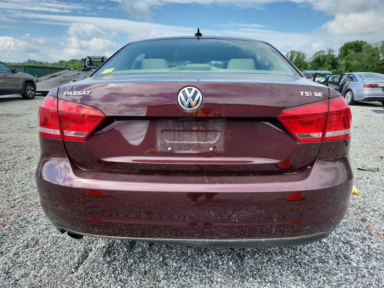 2014 Volkswagen Passat Se VIN: 1VWBT7A34EC098194 Lot: 64900665