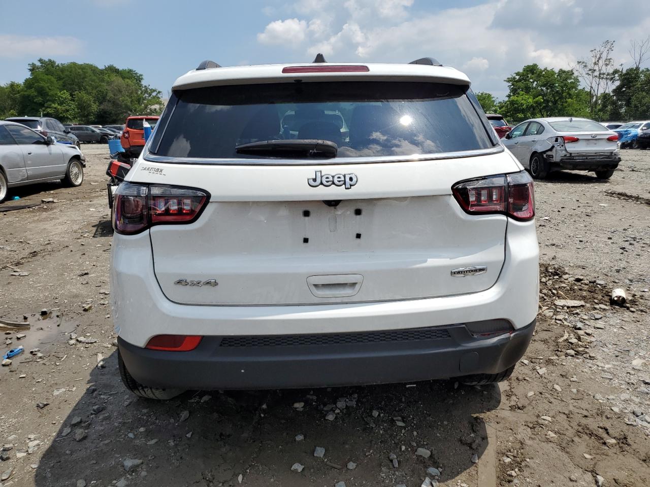 2022 Jeep Compass Latitude Lux VIN: 3C4NJDFB9NT112518 Lot: 64256975
