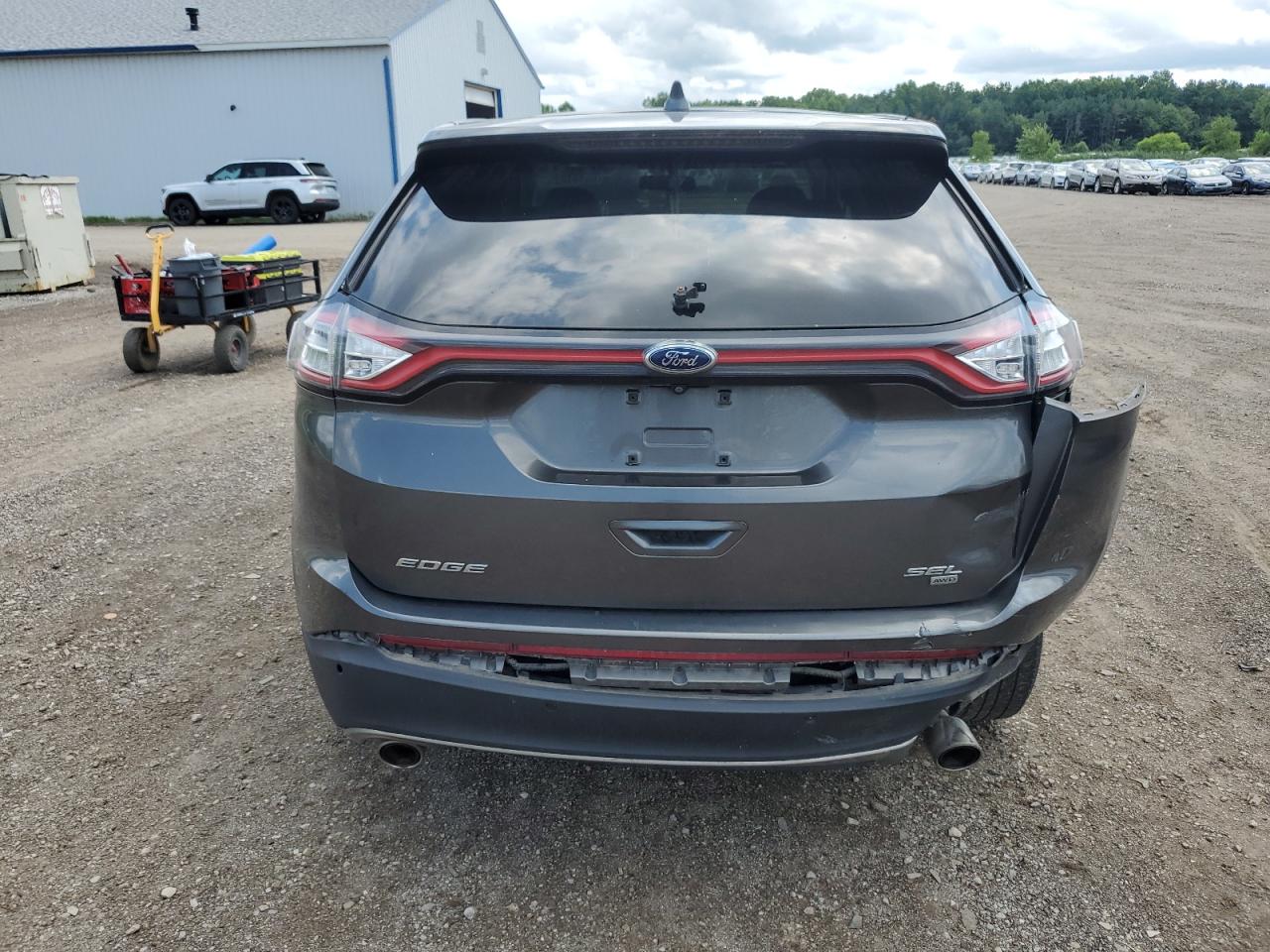 2015 Ford Edge Sel VIN: 2FMTK4J8XFBC18341 Lot: 65361625