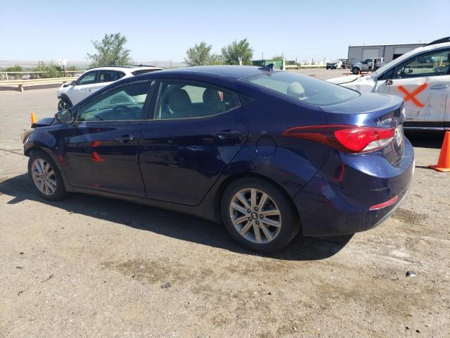  HYUNDAI ELANTRA 2014 Blue