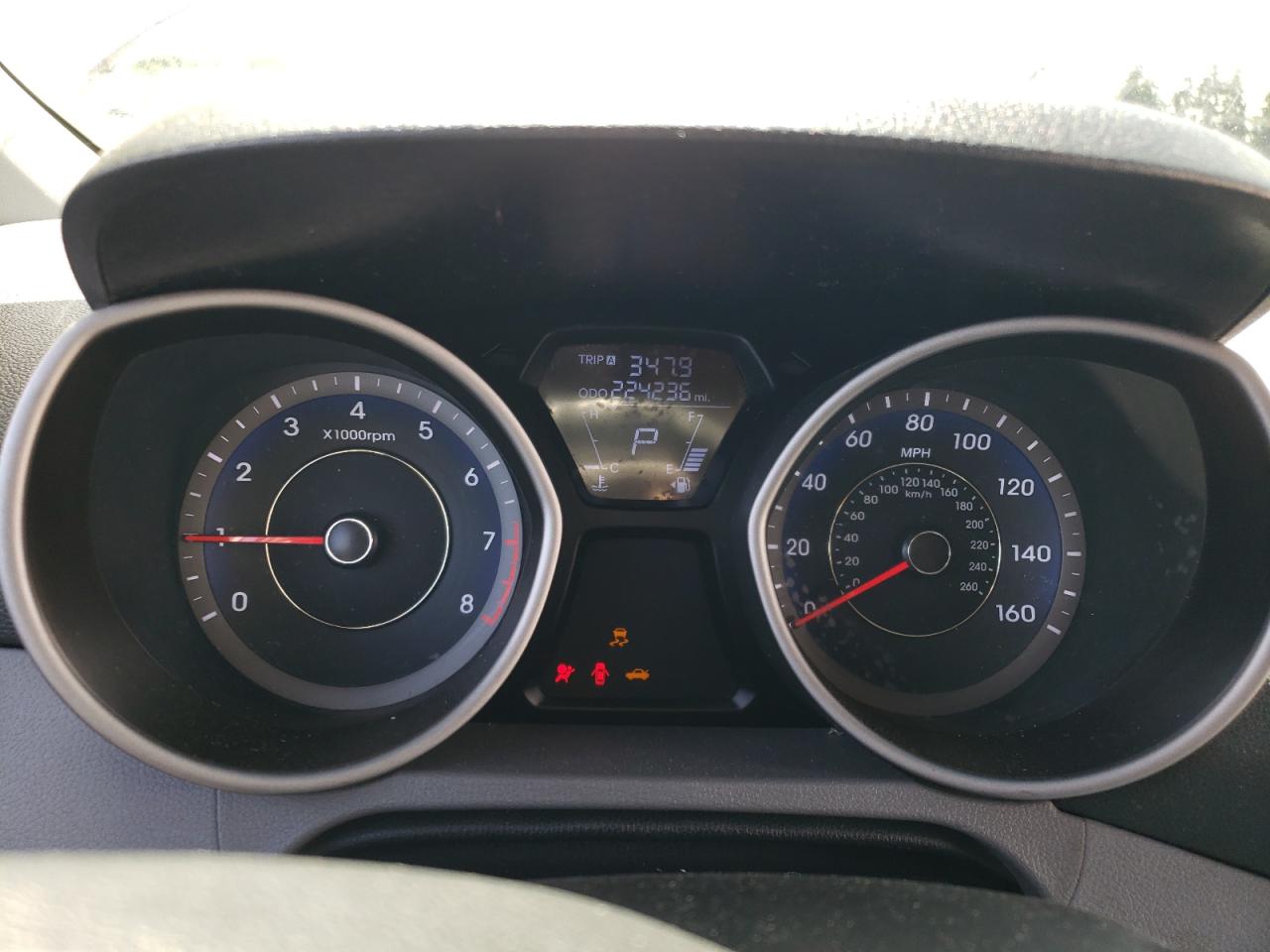 2013 Hyundai Elantra Gls VIN: KMHDH4AE2DU723578 Lot: 63522575