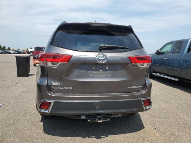  TOYOTA HIGHLANDER 2017 Угольный