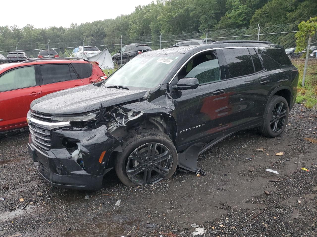 2024 Chevrolet Traverse Lt black null gas 1GNEVGKS3RJ241032 photo #1