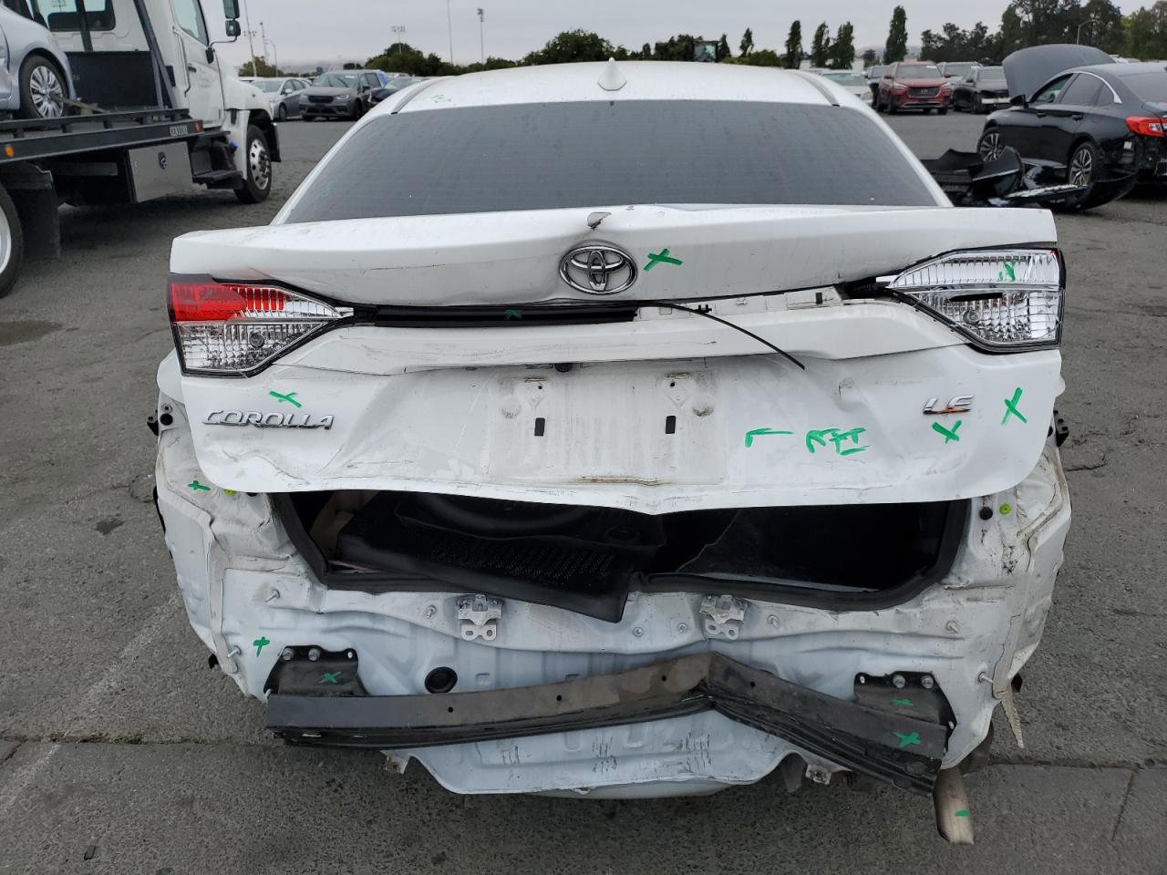 2022 Toyota Corolla Le VIN: 5YFEPMAE7NP336888 Lot: 65362125