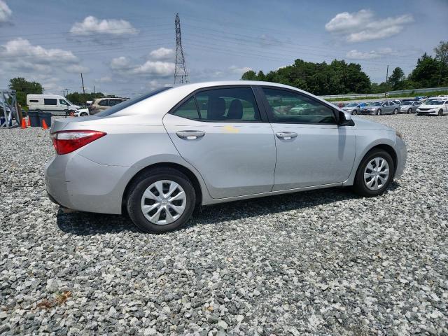  TOYOTA COROLLA 2016 Srebrny