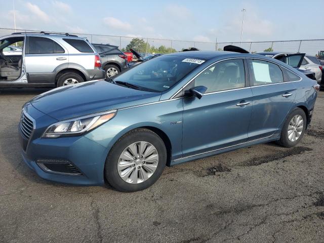  HYUNDAI SONATA 2016 Granatowy