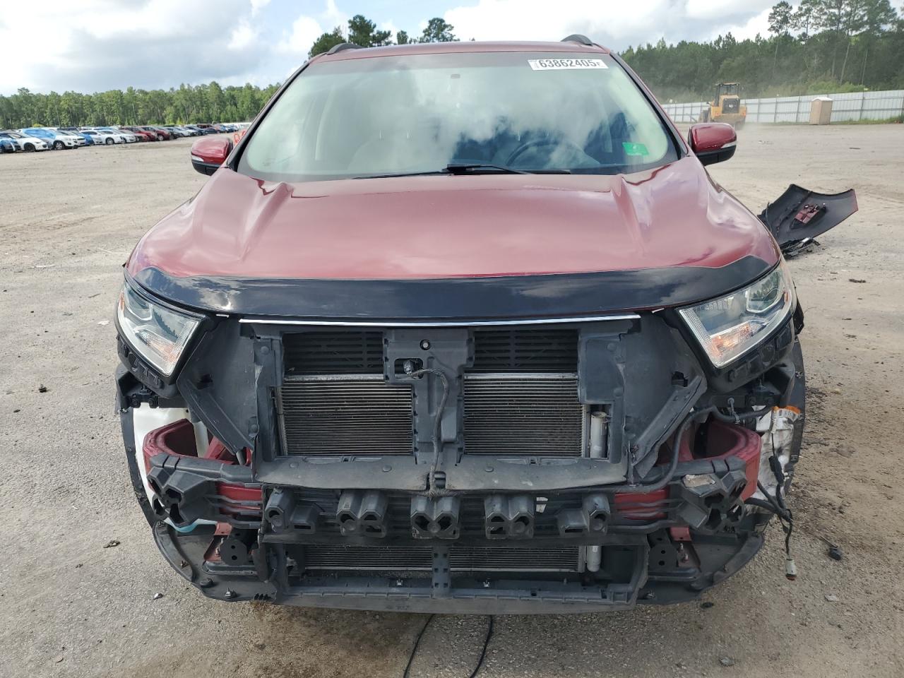 2015 Ford Edge Sel VIN: 2FMTK4J84FBC22000 Lot: 63862405