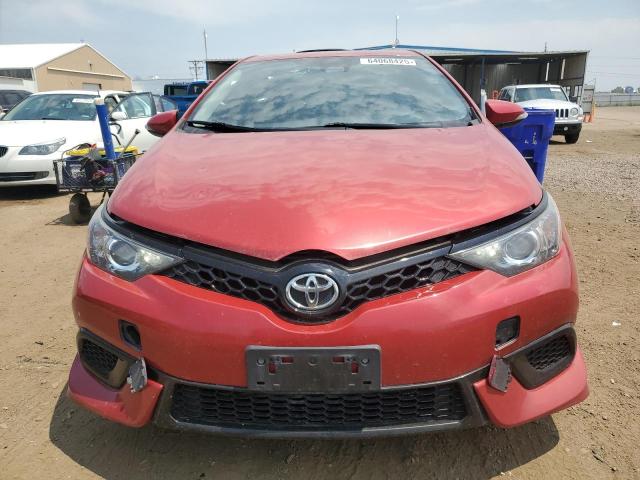  TOYOTA COROLLA 2017 Czerwony