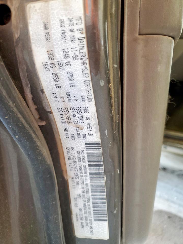 2000 Jeep Grand Cherokee Laredo VIN: 1J4GW48N7YC216355 Lot: 64495745