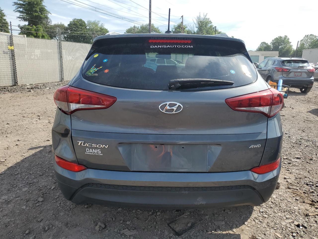 2016 Hyundai Tucson Limited VIN: KM8J3CA43GU116239 Lot: 65024885
