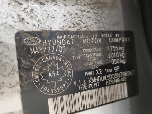2009 HYUNDAI ELANTRA GLS  