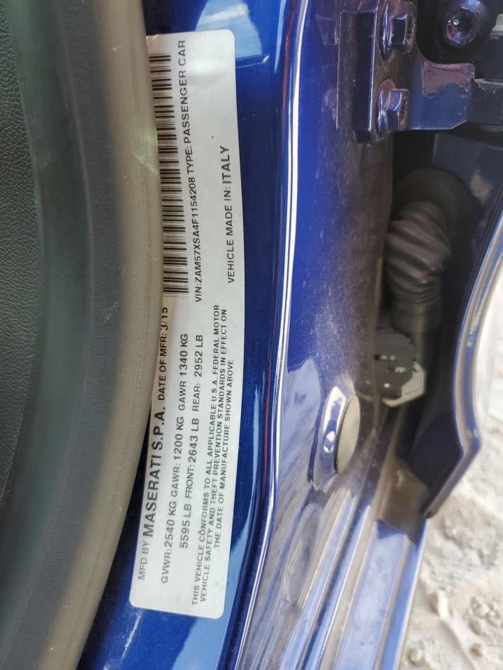 zam57xsa4f1154208 ZAM57XSA4F1154208 2015 Maserati Ghibli
