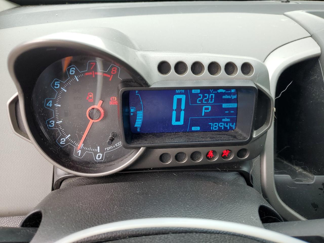 2014 Chevrolet Sonic Lt VIN: 1G1JC5SH8E4170112 Lot: 62770445