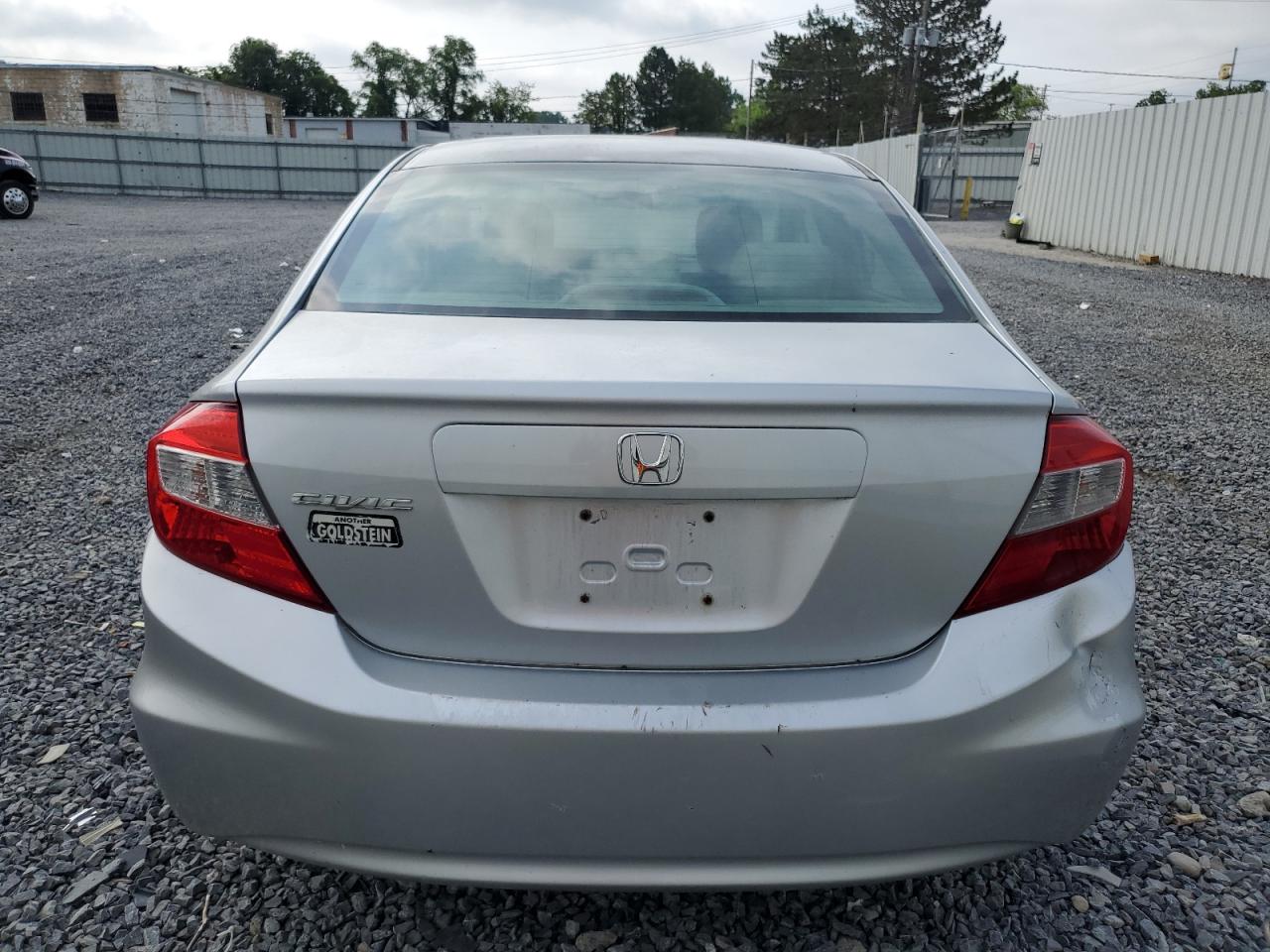 2012 Honda Civic Lx VIN: 2HGFB2F52CH333398 Lot: 64550235