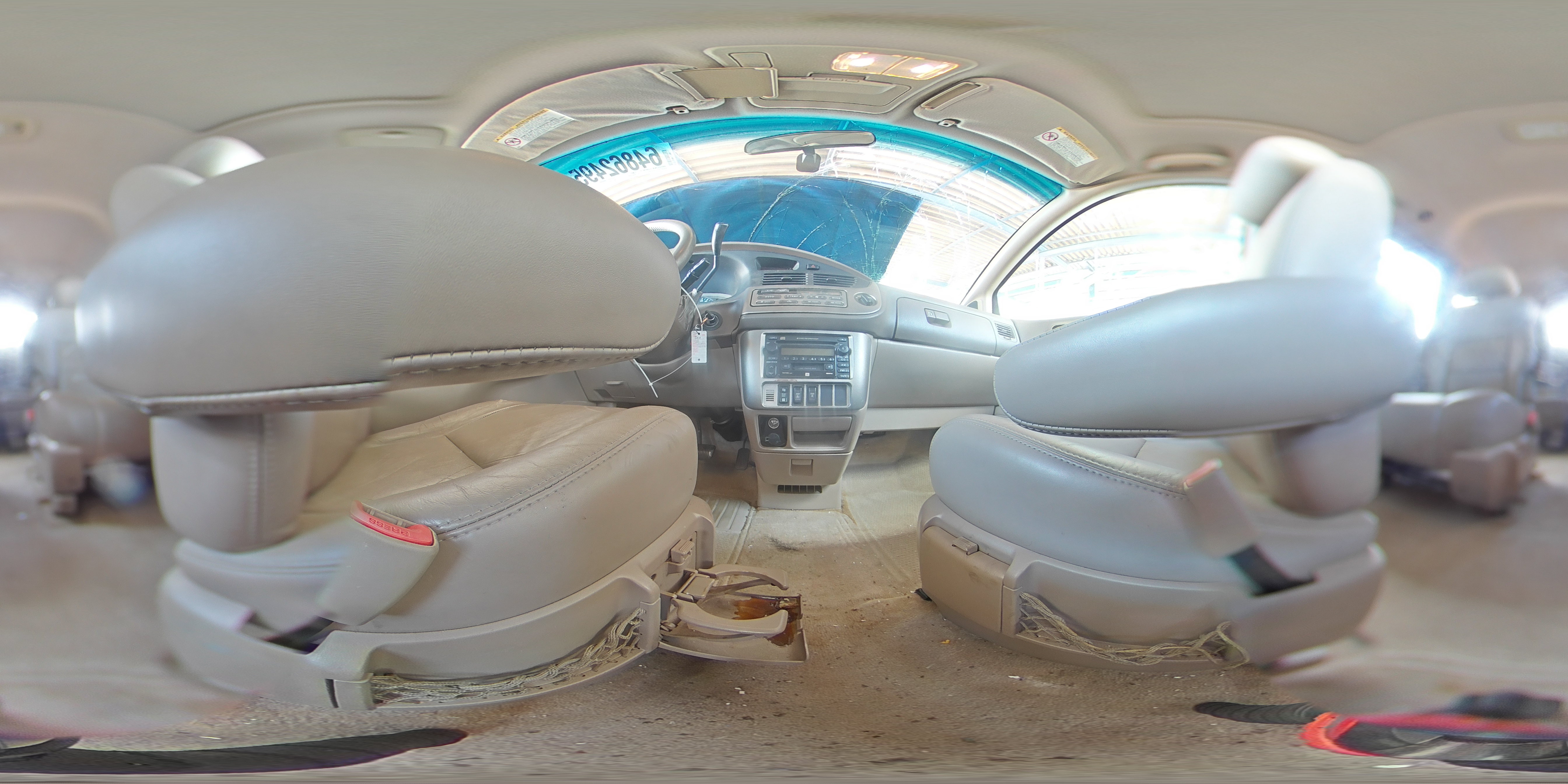 2001 Toyota Sienna Le VIN: 4T3ZF13C11U375815 Lot: 64862495