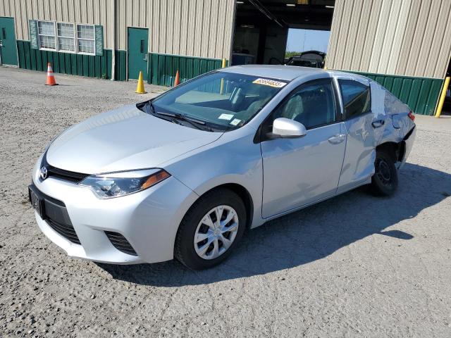  TOYOTA COROLLA 2015 Srebrny