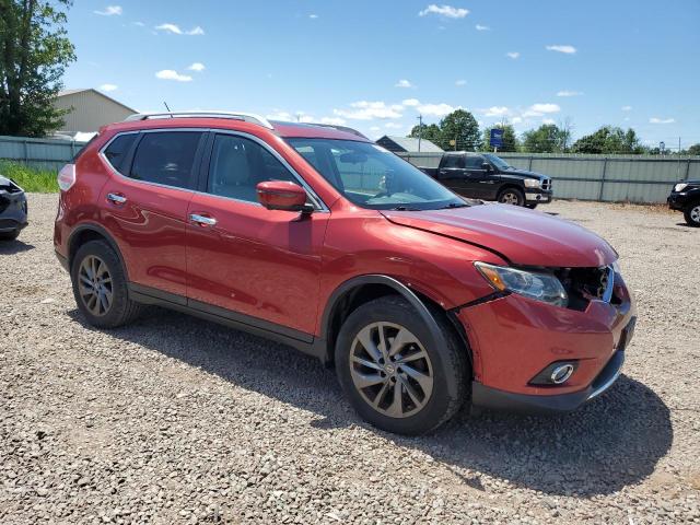  NISSAN ROGUE 2016 Czerwony