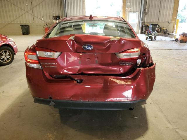 SUBARU IMPREZA 2017 Red