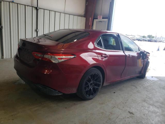  TOYOTA CAMRY 2018 Бургунди