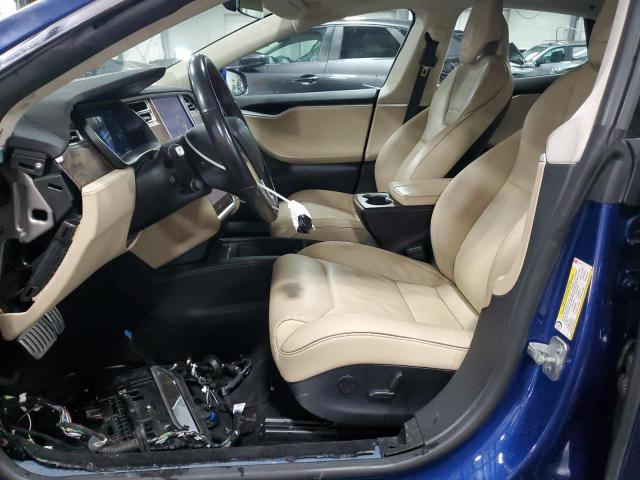  TESLA MODEL S 2016 Granatowy